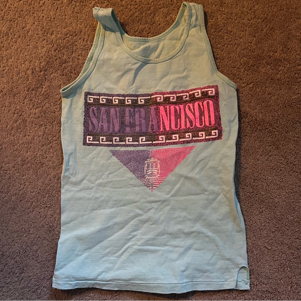 Vintage San Francisco tank top single stitch